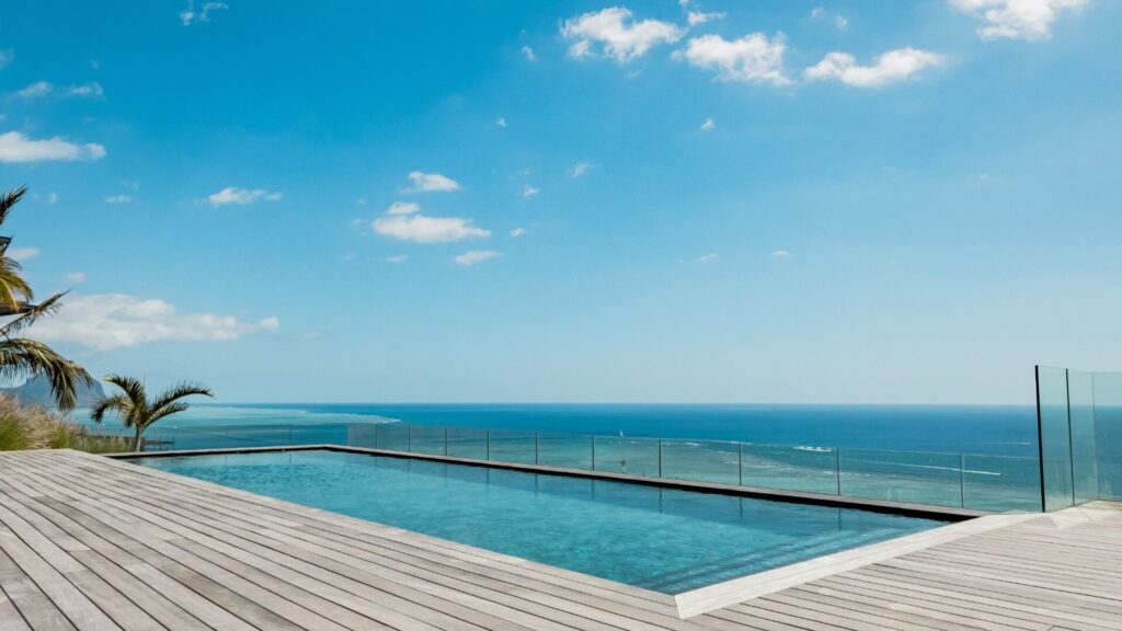 Villa avec vue océan du programme Legend Hill à Tamarin, île Maurice
